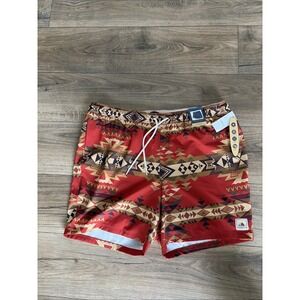 Pendleton Men's XL Highland Peak Shoreside 4 Way Stretch Swim Trunks NWT Aztec